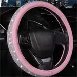 Steering Wheel Cover Women Pink Bli