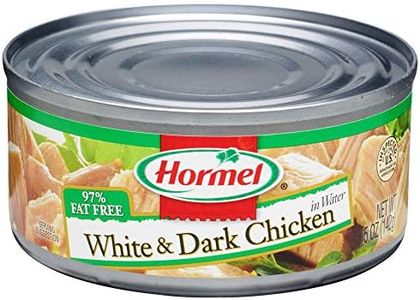 Hormel Canned White and Dark Chunk Chicken, 5 Ounce (Pack of 12)