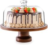 Jkwokback Cake Stand with Dome and 