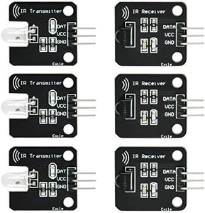 Gikfun Digital 38khz Ir Receiver Ir Transmitter Sensor Module Kit for Arduino (Pack of 3 Sets) EK8477