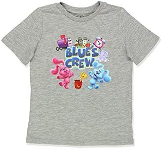 Blue's Clues & You Toddler Short Sleeve T-Shirt Tee (4T, Gray)