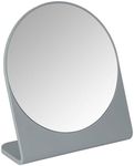 WENKO Marcon 23718100 Magnifying Mirror Grey, 17, 5 x 19 x 7 cm