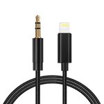 LcueGuk Aux Cord for iPhone 14/13/X/XS/11/11 Pro/11 Pro Max/8/8Plus/7/7Plus Aux Cable for Car 3.5mm Aux Cable Premium Aux Audio to Car Stereo/Speaker/Headphone Adapter Support All iOS System