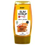 Weider Slim Syrup Maple. Maple Flavoured Syrup. for Delicious Recipes. Pancake Syrup. 100% Vegan. 0% Fat. Low in Calories. No Added Sugar. 350 g.