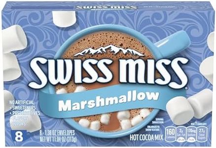 Swiss Miss Chocolate Hot Cocoa Mix With Marshmallows, 8 Count Hot Cocoa Packets