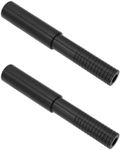 LT Easiyl 2pcs Golf Club Extension Carbon Rod Extension Rod High Strength Universal Golf Club Extension Rod Accessories Black 102x15mm