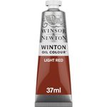 Winsor & Newton Winton Oil Colour Light Red (362) in 37 ML Tube, Highly Pigmented Oil Painting Colors for Canvas & Paper, Art Supplies for Beginners & Professional Artists