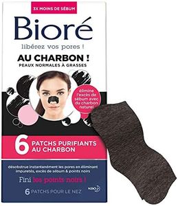 bioré Set di 6 cerotti purifiants al carbone – Set di 2