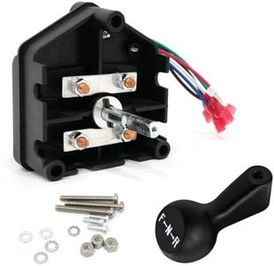 XUANYUDG0769 Golf Cart 48 Volt Forward Reverse Switch Assembly with Handle Micro Switch Fits for Club Car DS 1996-Up Replace OEM# 101753005 1012987 1013198