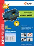 KPT NSE - KPW1400N 140Bar Pressure Washer - Blue