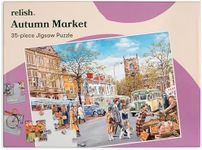 Relish - Dementia Jigsaw Puzzles for Adults, 35 Piece Autumn Market Puzzle - Activities & Gifts for Elderly People with Alzheimer's