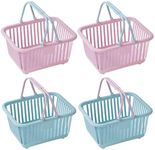 Toddmomy Mini Shopping Basket 4Pcs 