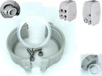 Jzenol hot tub Heater Parts are Suitable for Lay-Z-Spa Coleman's Water Pump Seal refurbishment kit, Compatible with AirJet，Springstaditi， Island (1 A Split nut+1 A Sealing Ring)