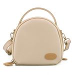 ZENKO Instant Mini First Generation Zipper Universal Camera Bag for Instant Camera Mini 12/11/9/8, Evo, Liplay, Mini 90, Polaroid- Beige