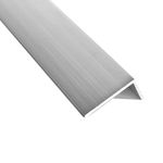 nielsen Aluminium L-Shaped Angle Profile, Natural Mill Finish 2000x30x20 mm, Thickness 2mm, Length 2m, Corner Trim, Edge Protection, Finishing and Decoration