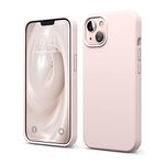 elago Liquid Silicone Case Compatible with iPhone 13 (6.1 inches), Premium Silicone Case, Full Protection Case – Shockproof Cover with 3 Structures, Soft Microfibre Prevents Scratches (Pink)