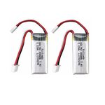 7.4V 300mAh High-rate Lithium Battery for WLToys F959 F959S XK A600 A700 A800 A430 RC Airplane Model Fixed-wing Glider Rechargeable Battery