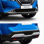 XINTANG For Nissan Qashqai J12 2022 2023 ABS chrome Car Front Rear Bumper Grill Protector Guard Skid Plate Auto Accessories