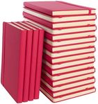 Simply Genius A5 Notebooks for Work, Travel, Business, School & More - College Ruled Notebook - Hardcover Journals for Women & Men - Lined Books with 192 pages, 5.7" x 8.4"(Pink, 20 Pack)