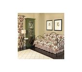 Waverly 15023105X054TSN Norfolk Daybed Reversible Quilt Set, Tea Stain, 105"x54"