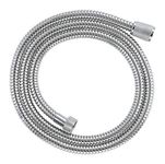 GROHE 28143000 59" Duralife Metal Hand Shower Hose, Starlight Chrome