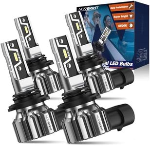 NOVSIGHT 9005 9006 Fog Light Combo HB3 HB4 Bulb Set Super Bright Cool White