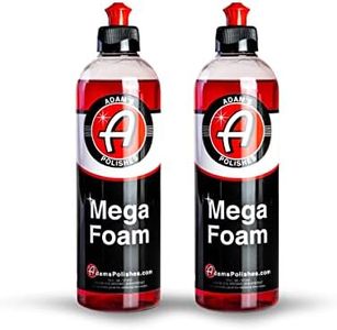 Adam's Polishes Mega Foam 2-Pack - pH Best Car Wash Soap For Foam Cannon, Pressure Washer or Foam Gun | Concentrated Car Detailing & Cleaning Detergent Soap | Won't Strip Car Wax or Ceramic Coating…