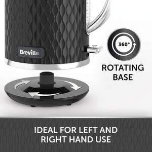 Breville Curve Electric Kettle 1.7L – Fast Boil, White