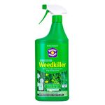 Richard Jackson Flower Power Double Action Weedkiller, Ready to use Spray. Glyphosate-Free Bio-Degradable, Fast Acting, Destroys Tough Weeds, Targets Leaves & Roots – 1 Litre