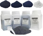 SACKORANGE 6 Pounds Rock Tumbler Refill Grit Media Kit, Abrasive Tumbling Kit for Stone Polisher - Compatible with Any Brand Rock Tumbler