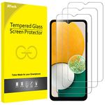 JETech Screen Protector for Samsung Galaxy A13 / A13 5G/ A12, 9H Tempered Glass Film, Anti-Scratch, HD Clear, 3-Pack