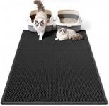 Pieviev Cat Litter Mat Double Layer