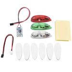 Drone Light, Drone Strobe Lights, Anti-Collision Lighting, 3pcs/set Drone Flash LED Wireless Light for RC Fix Wing Aircraft Airplane Helicopter