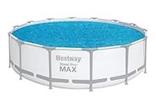 Bestway | Round Solar Pool Cover for Above Ground Pools, 3.96m x 4.27m x 4.57m