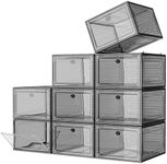 7 code Large Clear Shoe Boxes Organ