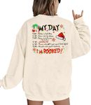 VILOVE Merry Christmas Sweatshirt W