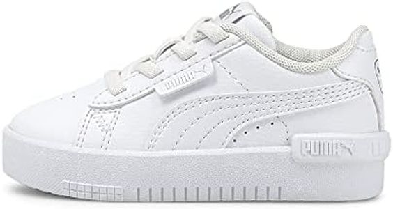 PUMA Kids' Sneaker, Puma White-puma White-puma Silver, 7 Toddler