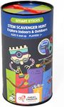 Chalk and Chuckles Card Game - Smart Sticks STEM Scavenger Hunt for Kids, Boys, Girls, Gifts Ages 6-8-10-12-14 Year Old, Travel Games, Learning & Education Toys