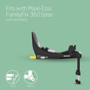 Maxi-Cosi Pebble 360 i-Size Car Seat – Black
