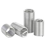 Ctyjia 20PCS Thread Repair Insert, 304 Stainless Steel Helical Threaded Inserts, M8x1.25mmx2.5D Screw Repair Sleeve, Thread Sheath for Thread Repairing