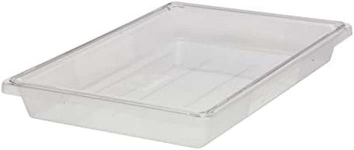 Rubbermaid Commercial Food/Tote Box, 5-Gallon (FG330600CLR)