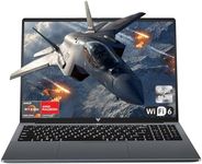 KAIGERR Gaming Laptop, 16.0inch Laptop Computer with AMD Ryzen 7 5825U(8C/16T, Up to 4.5GHz), 16GB RAM 512GB NVMe SSD Windows 11 Laptop, Radeon RX Vega 8 Graphics,WiFi 6, Backlit KB