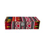 Jhola Basta Vibrant Print Men And Women Watch Case| Watch Box | Watch Organizer For 5 Watches (Tent)