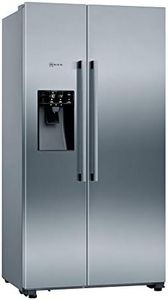 Neff KA3923IE0 Amerikanischer Side by Side N70 / Inox-Antifingerprint / 178,7 x 90,8 cm (H x B) / 368 l Kühlteil / 165 l Gefrierteil / FreshSafe / NoFrost / Eiswürfel Bereiter