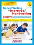 Speed Writing In Improved Handwriting - MR Script Writing - Book A (For Kids Age 6-9 Years) - Handwriting practice book in Marion Richardson writing script