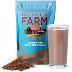 Hester FARM Lactose Free Chocolate Whey Milk Powder, for Kids and Adults, Lactose-Free Chocolate Milk, Instant Breakfast, Chocolate 300g