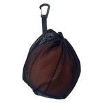 Zimoer Basketball Carrying Bag, Soccer Ball Bag for Boys Girls Kids, Basketball Bag Backpack Portable Volleyball Sports Equipment Bag, Hangable Storage Sack for Basketball Soccer Football