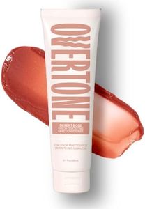 Overtone Daily Color Depositing Conditioner for Hair, Desert Rose:Temporary Pigment with Shea, Coconut & Avocado Oils, Hydrating, Vegan & Cruelty-Free, All Hair Types, 4.5oz.