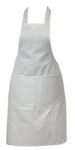 Discounted Cleaning Supplies Kitchen Chef Apron for Men & Women - Butchers Apron for Men - Men’s Apron for Cooking - Professional Chefs Apron Double Pockets – BBQ School Cooking Apron -Cotton (white)