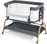 Jimglo 3 in 1 Baby Bassinet, Bedsid